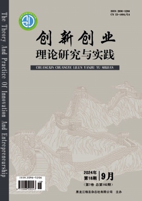 创新创业理论研究与实践杂志封面