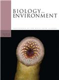 BIOLOGY AND ENVIRONMENT-PROCEEDINGS OF THE ROYAL IRISH ACADEMY《生物学与环境-爱尔兰皇家学院学报》