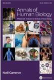 Annals of Human Biology《人类生物学年鉴》