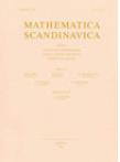 Mathematica Scandinavica《斯堪的纳维亚数学》