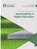 International Journal of Sustainability in Higher Education《国际高等教育可持续发展杂志》