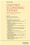 Oxford Economic Papers-NEW SERIES《牛津经济论文集》