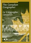 The Canadian Geographer / Le Géographe canadien《加拿大地理学家》