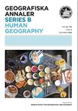 Geografiska Annaler: Series B, Human Geography《地理学纪事B辑:人文地理》