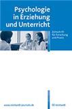 Psychologie in Erziehung und Unterricht《教育与授课心理学》