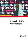 Zeitschrift für Psychologie《心理学杂志》