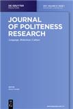 Journal of Politeness Research: Language, Behaviour, Culture《礼貌研究杂志:语言行为文化》